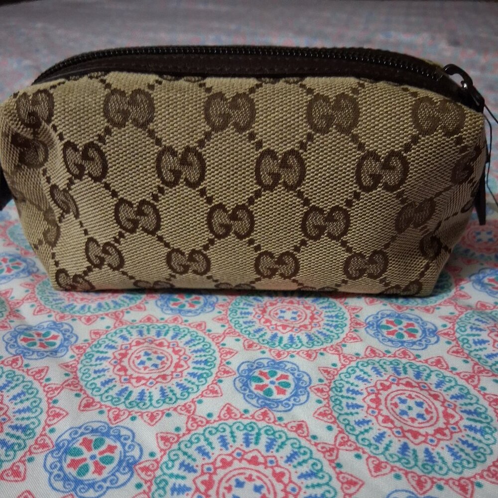 Gucci GG Canvas Small Cosmetic Pouch